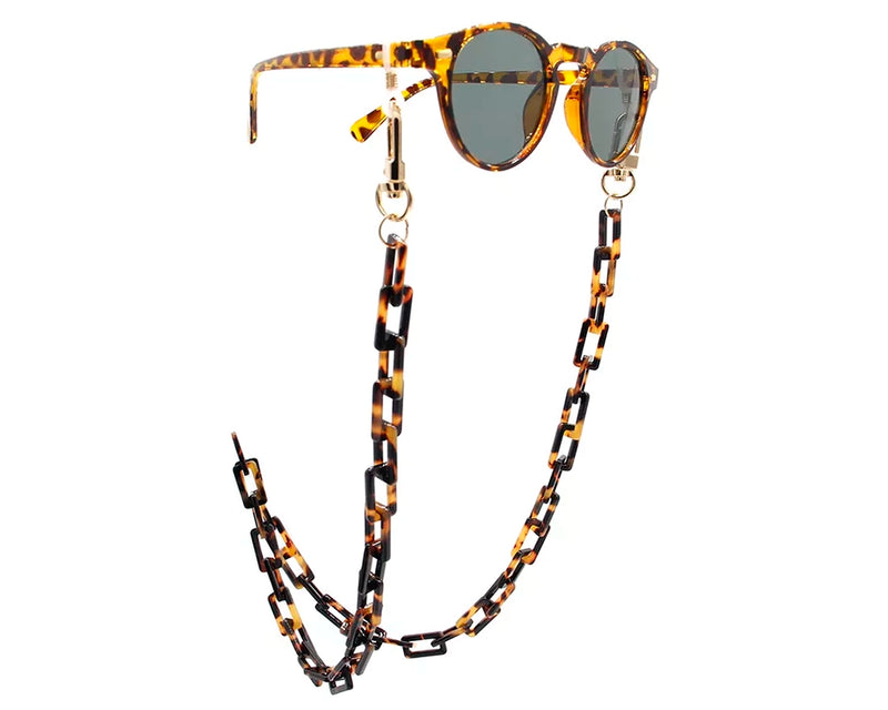 Tortoise Shell Sunglasses Chain